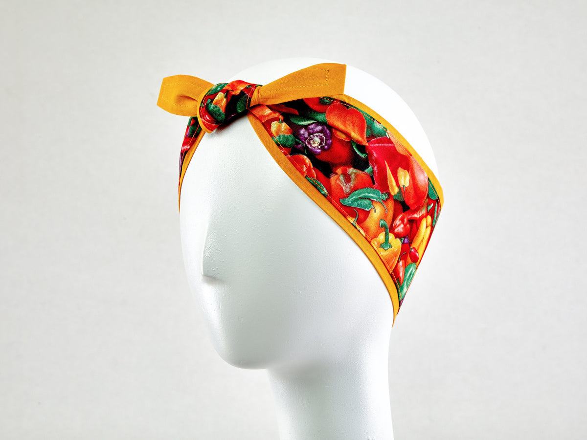Hello Sailor Retro Pin-Up Girls - wired reversible headband
