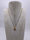 Heart Pendant Necklace 18k Gold Plated