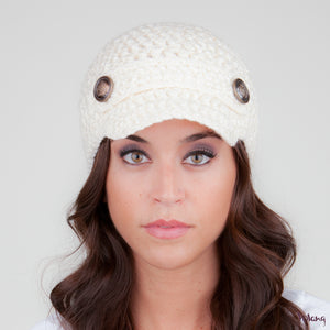 Scooter Hat in Cream