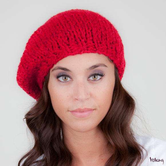 Beret Hat in Red