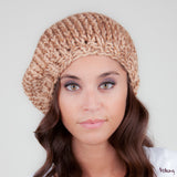 Beret Hat in Beige