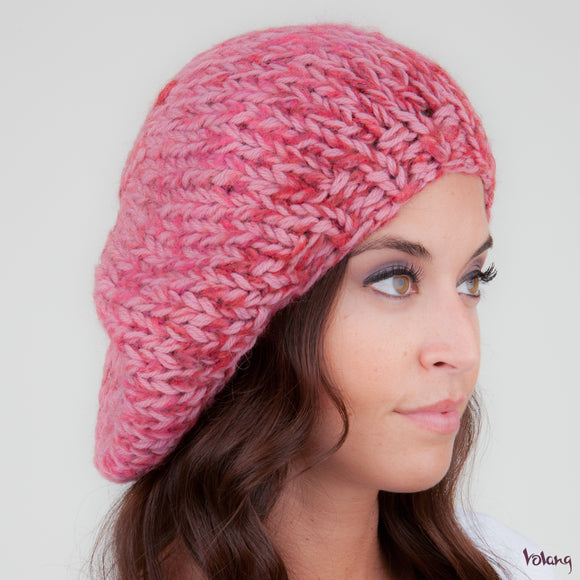 Beret Hat in Pink