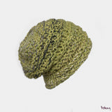 City Slouchy Hat in Lime Green