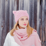 Cat Hat in Light Pink