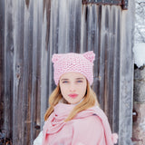 Cat Hat in Light Pink