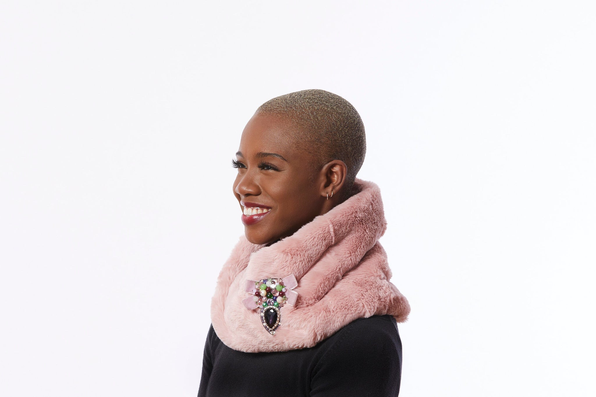 Fur Infinity Scarf For Women Fur-Ever Fur Infinity Scarf Free