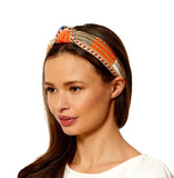Multicolor Knot Headband, Spring Summer Headband for Women, Headband with patches, Dressy Headband
